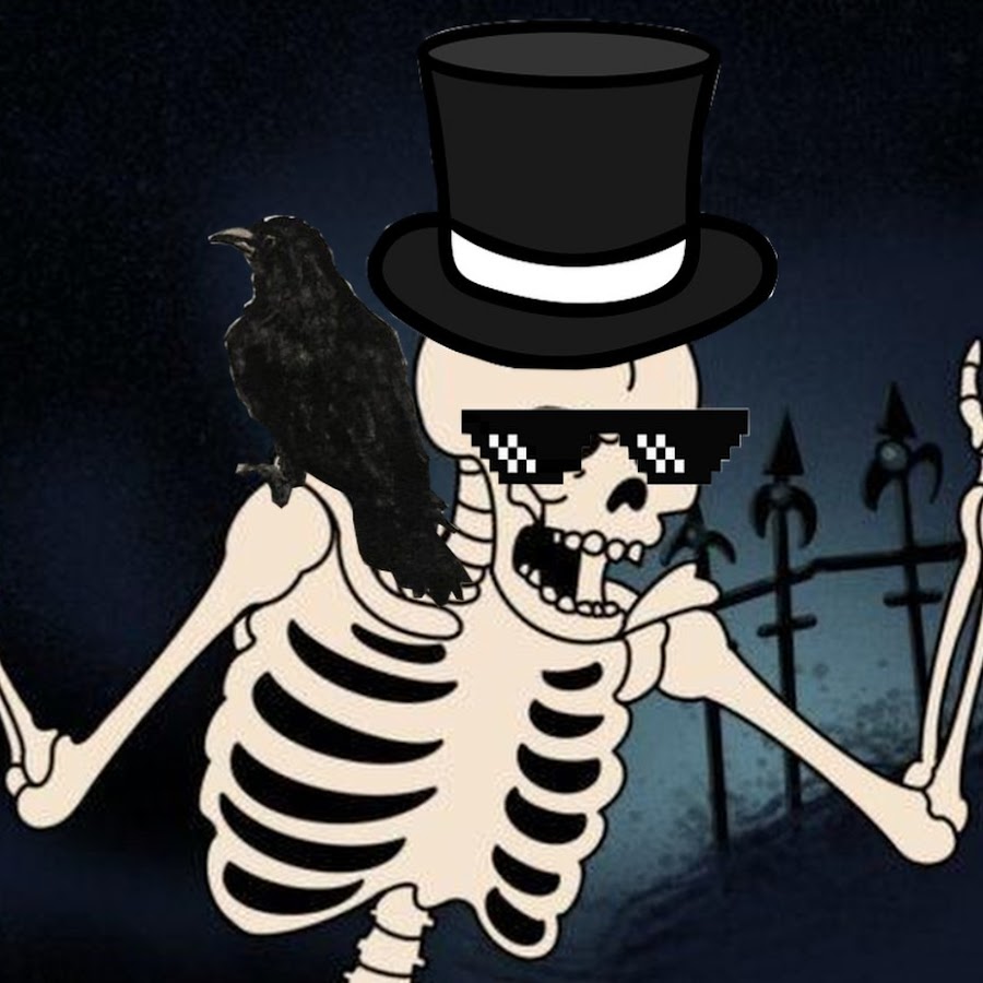 Raven Skeleton YouTube