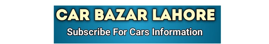 Car Bazar Lahore