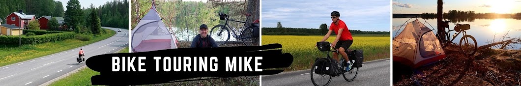 Bike Touring Mike Banner