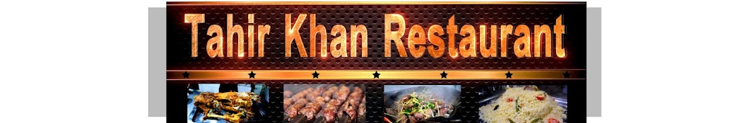 Tahir Khan Restaurant Banner
