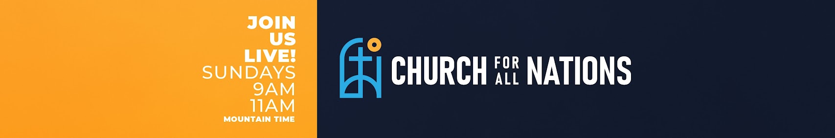 Church For All Nations banner