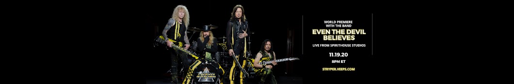 The Official Stryper Channel Banner