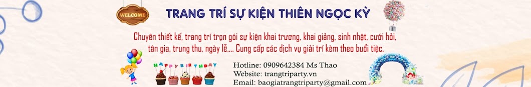 Chuyên Trang Trí Bong Bóng Sự Kiện