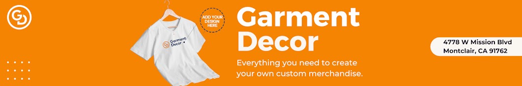 Garment decor clearance