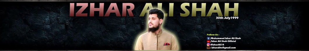 Izhar Ali Shah Vlogs Banner