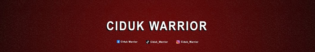Ciduk Warrior Banner