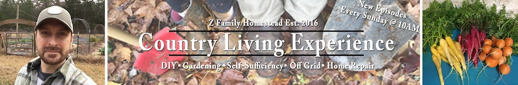 Country Living Experience: A Homesteading Journey Banner