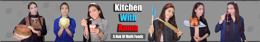 Kitchen with Amna Banner