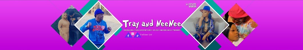 Tray and NeeNee Banner