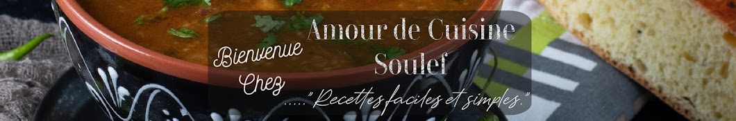 Amour de cuisine Soulef Banner
