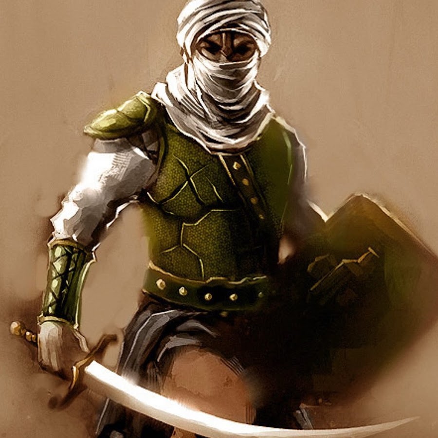 Арабский воин арт