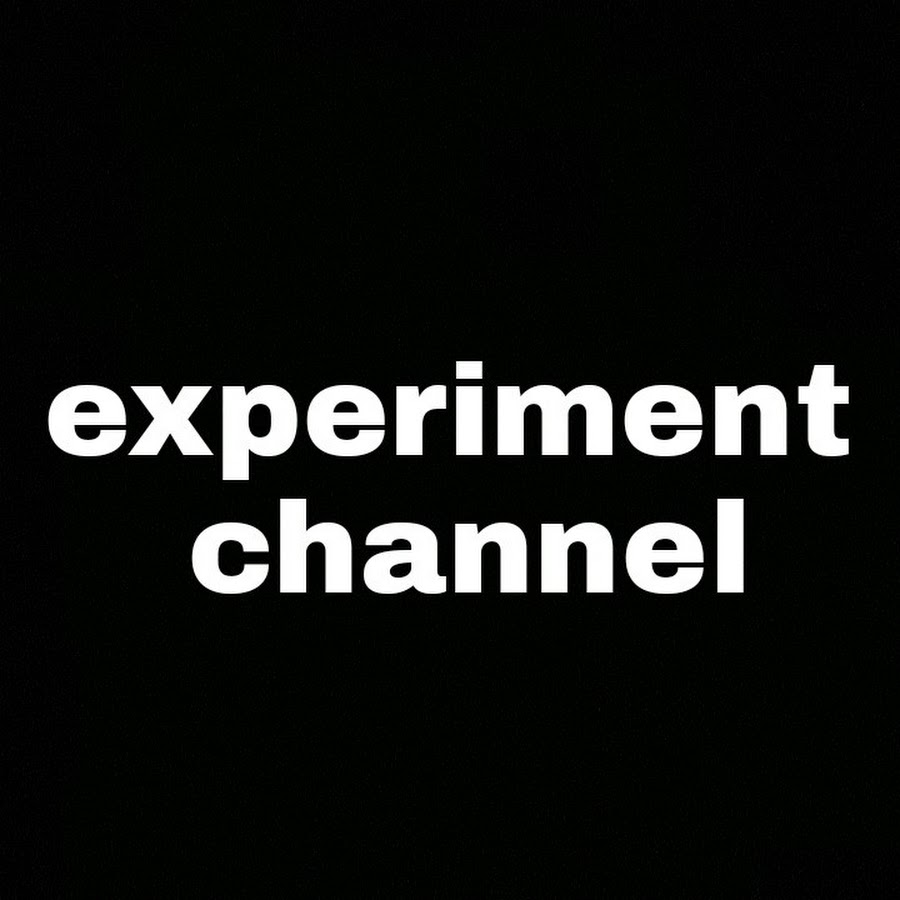 experiment tv youtube channel