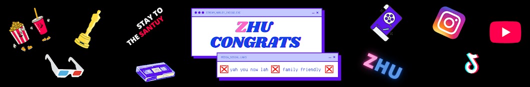 Zhu Congrats. Banner