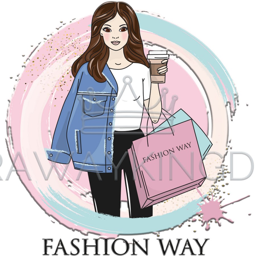 Fashion way. Sketch woman with Bag and Suitcase. Fashion MC. Girl try hard vector.