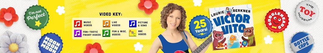 The Laurie Berkner Band - Kids Songs Banner