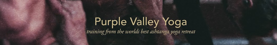 Purple Valley Ashtanga Yoga Banner