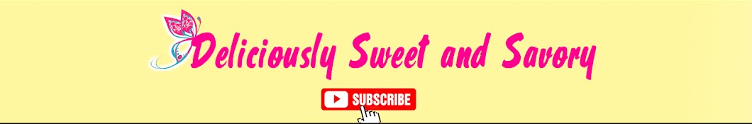 Deliciously Sweet and Savory Banner