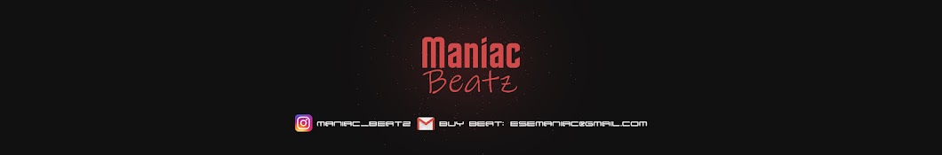MANIAC BEATZ Banner