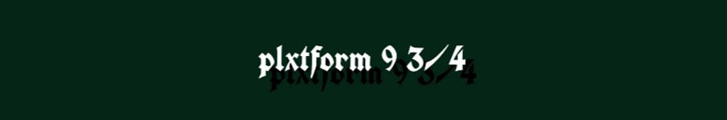 plxtform 9 3/4