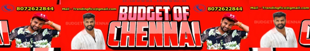 BUDGET OF CHENNAI