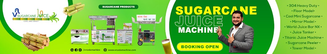 VR SUGARCANE JUICE MACHINE