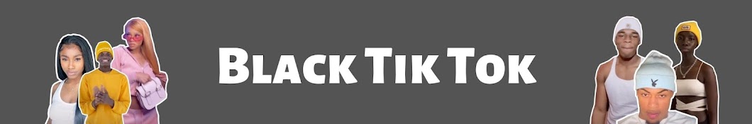 Black Tik Tok Banner