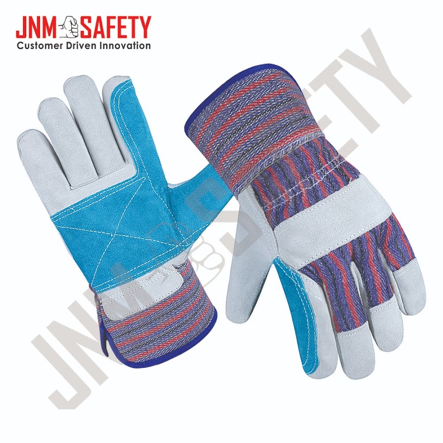 Jnm fashion leather safety gloves