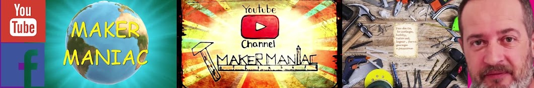 maker maniac DIY  Banner