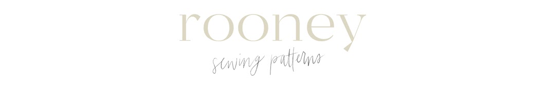 Rooney Sewing Patterns Banner