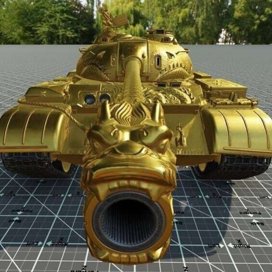 Tank tuning. Type 59 g. Type 59 Gold. Танк тайп 59 Голд. Китайский тайп 59 золотой.
