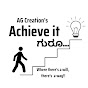 AG Creations - Achieve it ಗುರೂ...