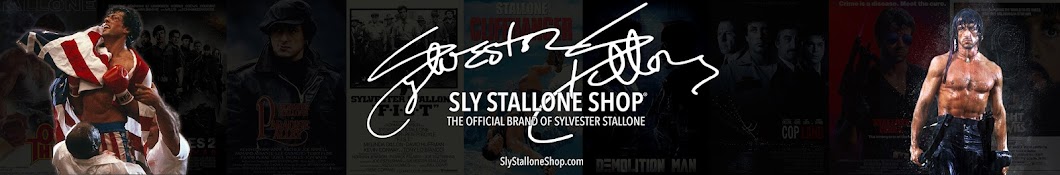 Sly Stallone Shop Banner