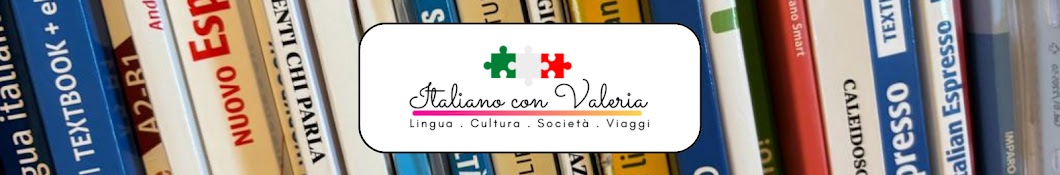Italiano con Valeria - Learn Italian Banner