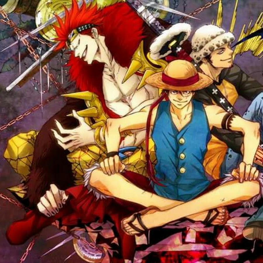 One piece арты. Юстасс КИД И Луффи. Команда Луффи. Ван Пис МУГИВАРЫ арт. КИД Ван Пис.