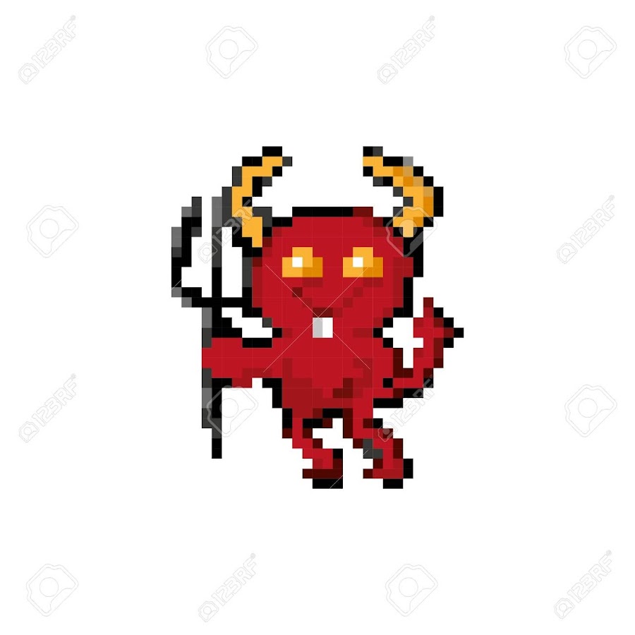 Пиксельный дьявол