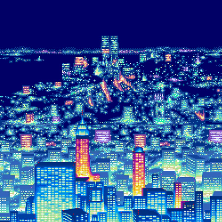 Night Chiptune gif