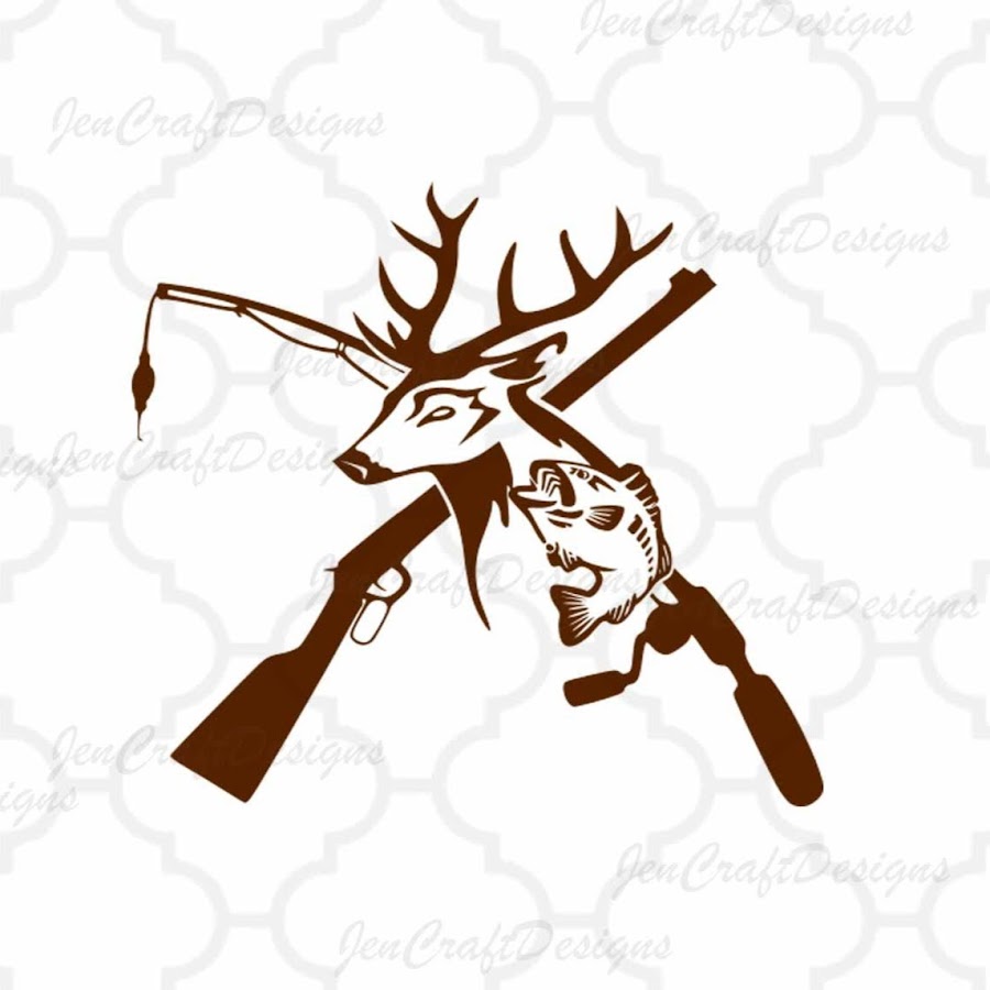 Эмблема охотников и рыболовов