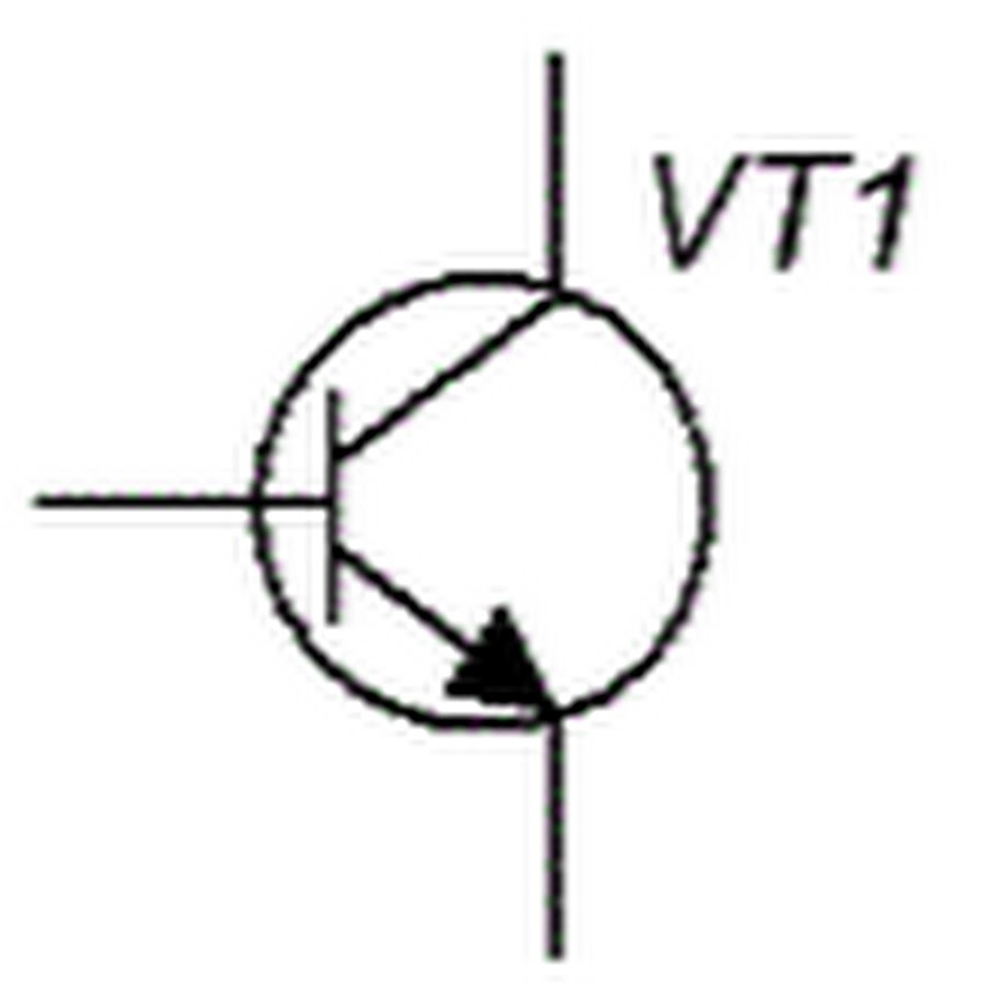 Vt1 обозначение на схеме