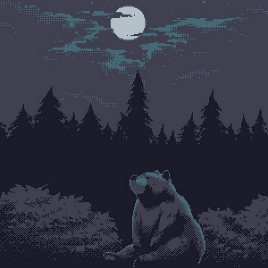 Одинокий медведь