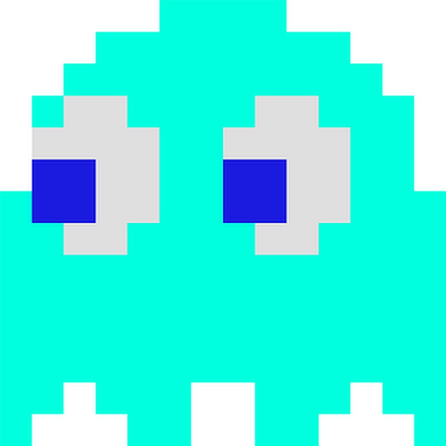 Pacman Ghost Pixel