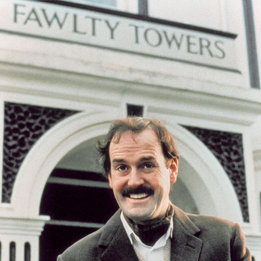 Fawlty towers. Бэзил Фолти. Basil Fawlty. Fawlty Towers Basil Fawlty. Джон Клиз башня Фолти.