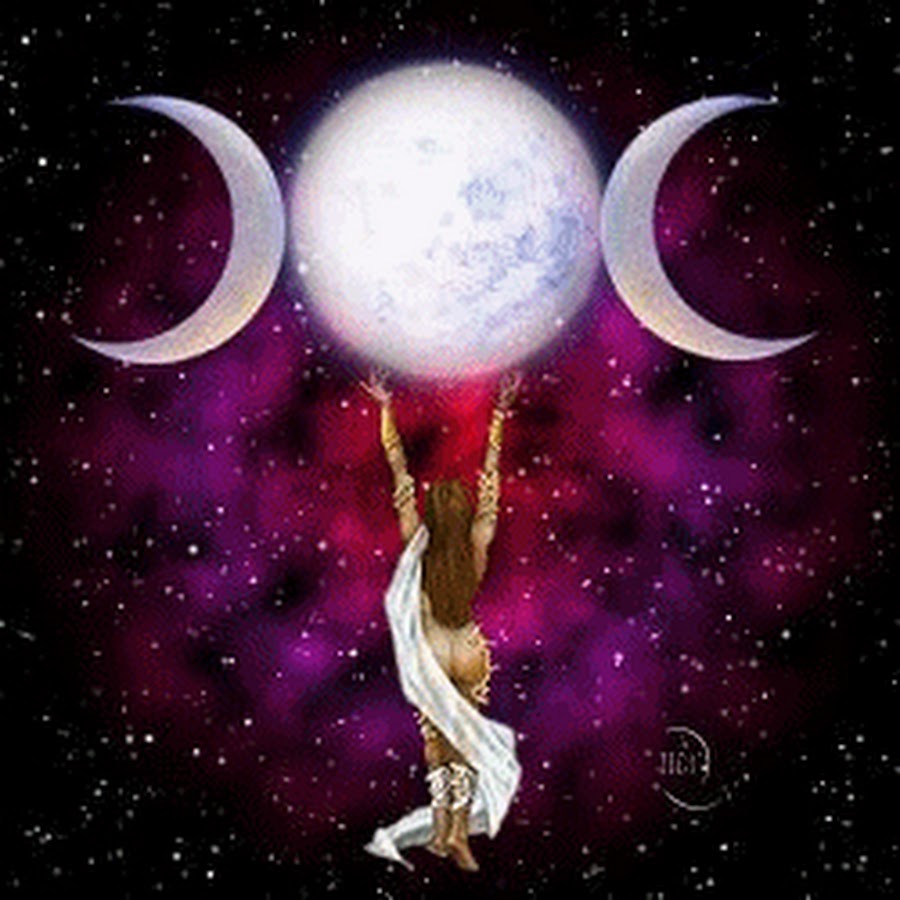 Дивия богиня Луны символ