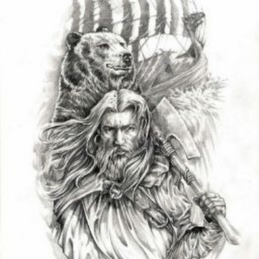 Рисунок на тему викинги