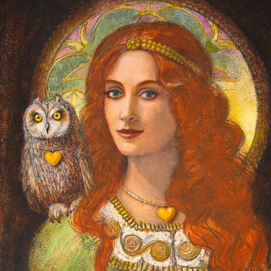 богиня афина с совой