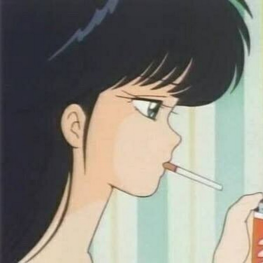 Эстетика курения аниме