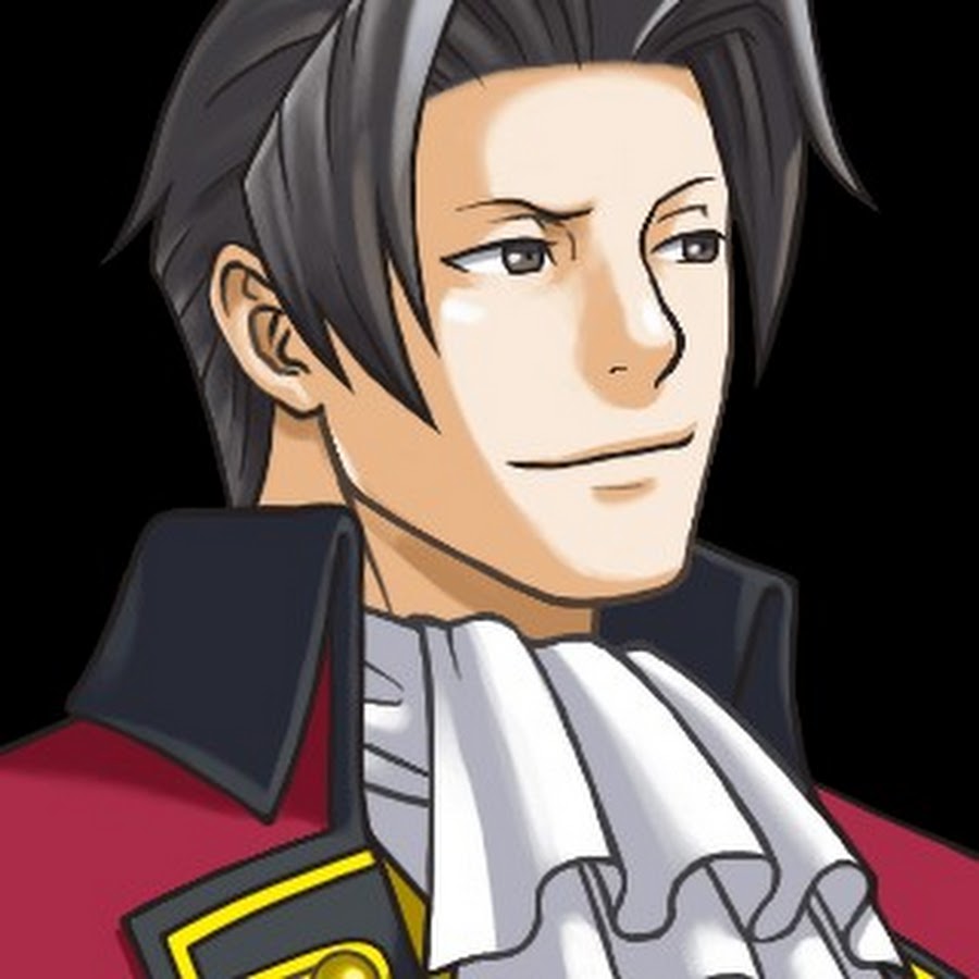 Барон любит. Miles Edgeworth young.