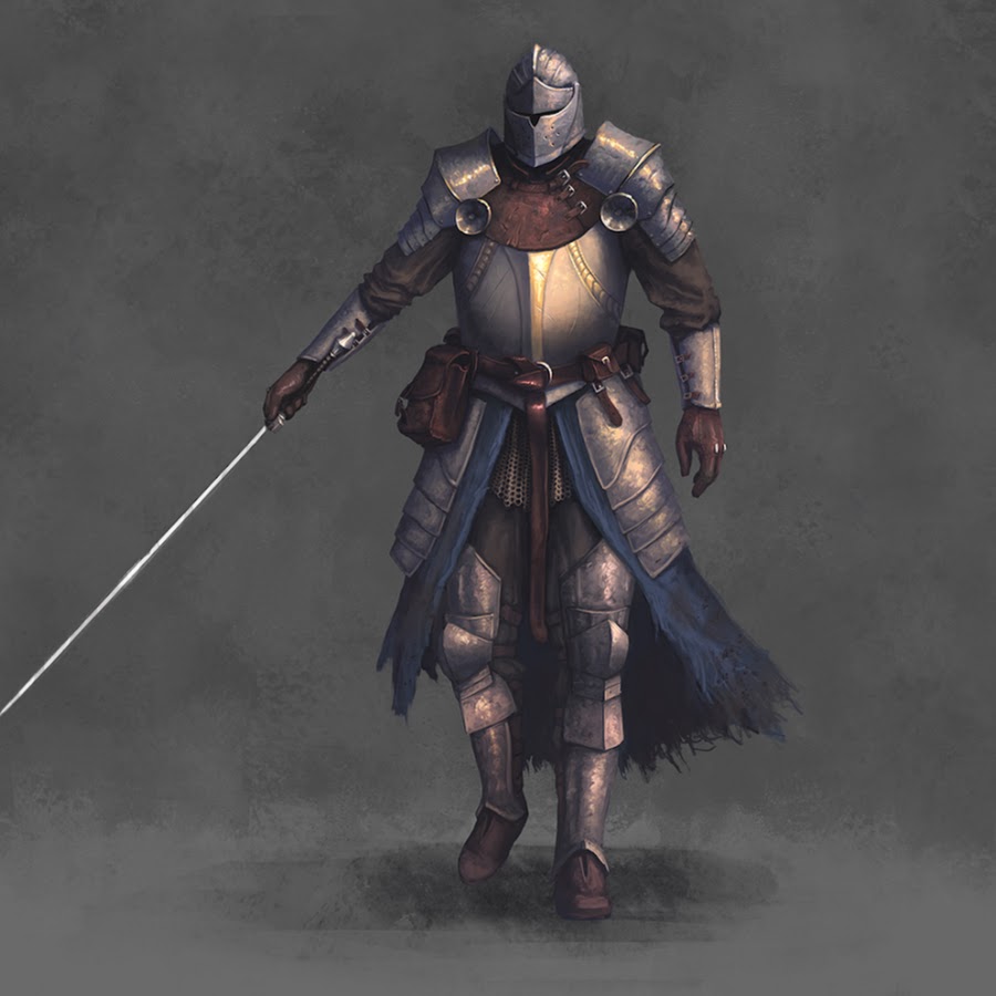Боевая стойка с двуручным мечом