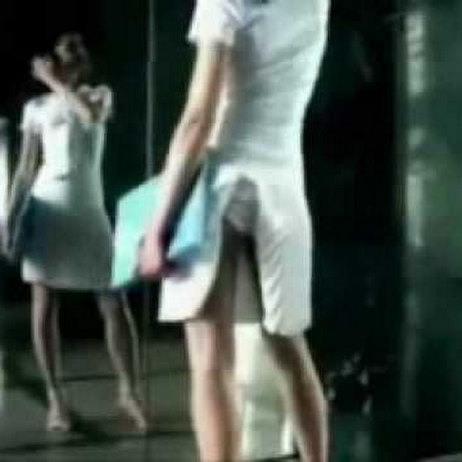 Caught panties. Skirt Stuck in Door. Skirt Stuck on. Banned womans underwear commercial.