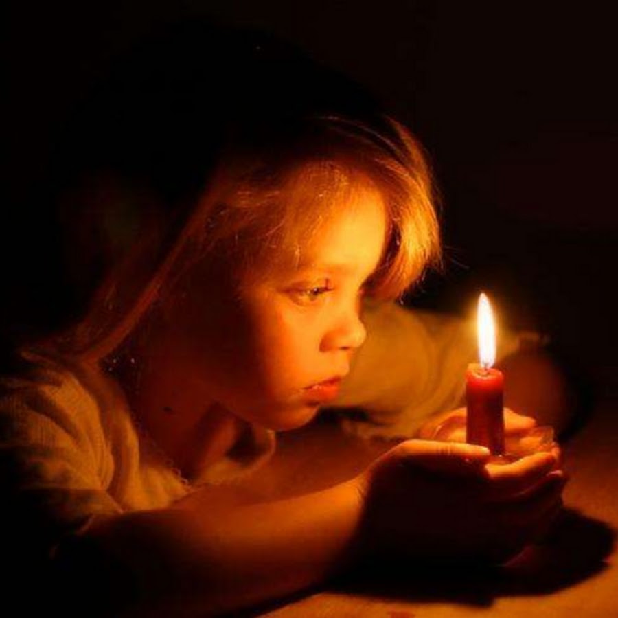 фото детской свечи