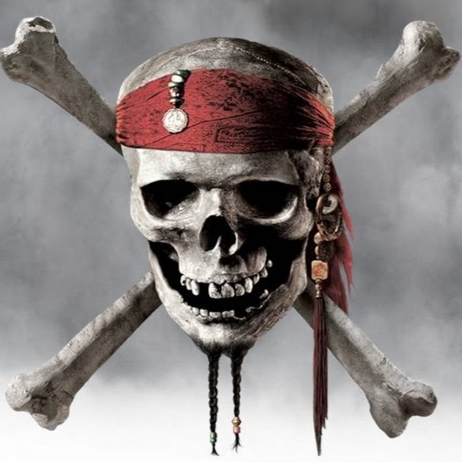 Пираты Карибского моря череп Джека